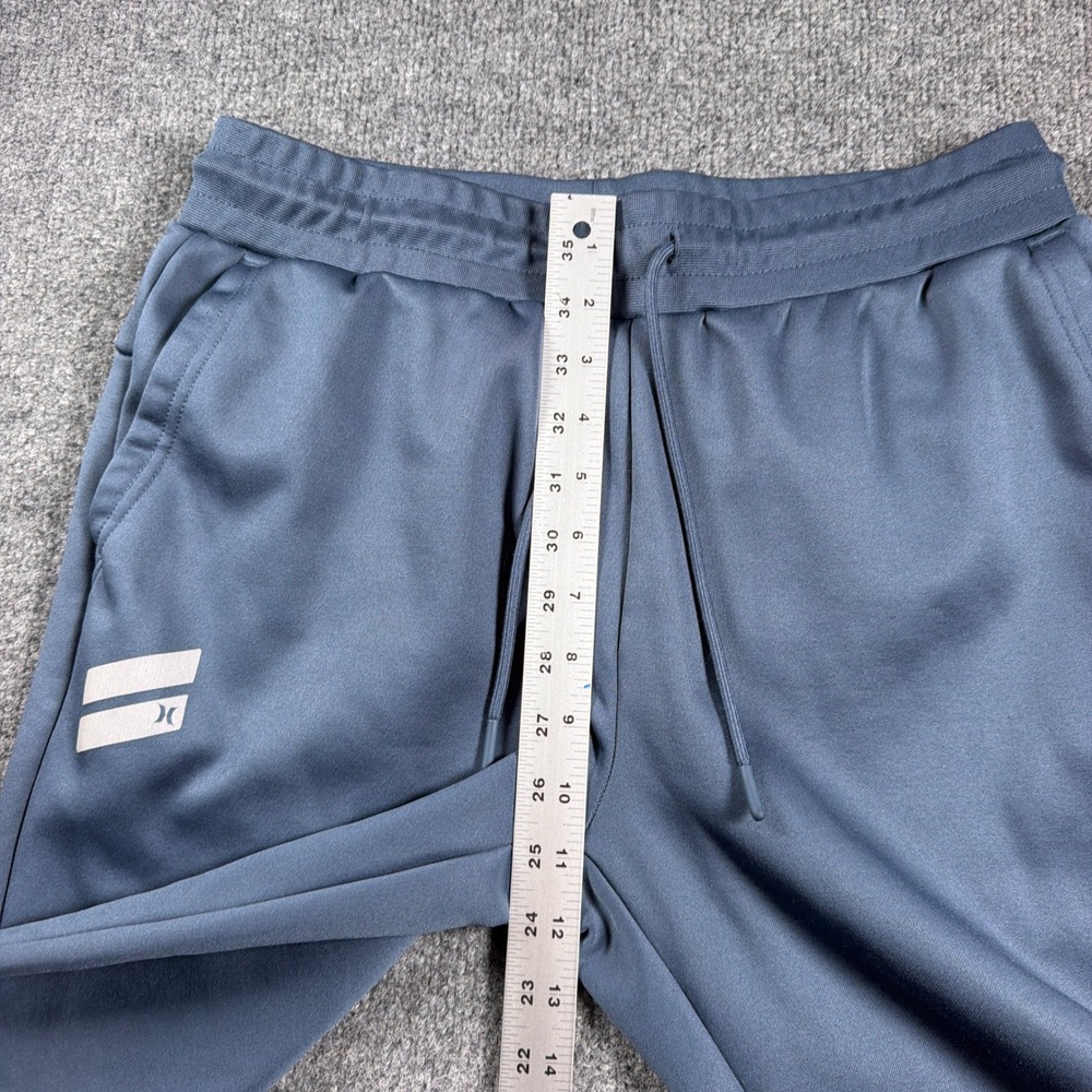 Hurley Exist Joggers Men Size M Gray Fleece Lined Athletic Pants Athlesiure - Picture 10 of 13